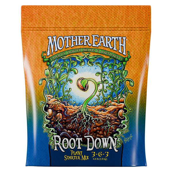 Mother Earth Root Down Starter Mix 3-6-3 – Plant Fertilizer
