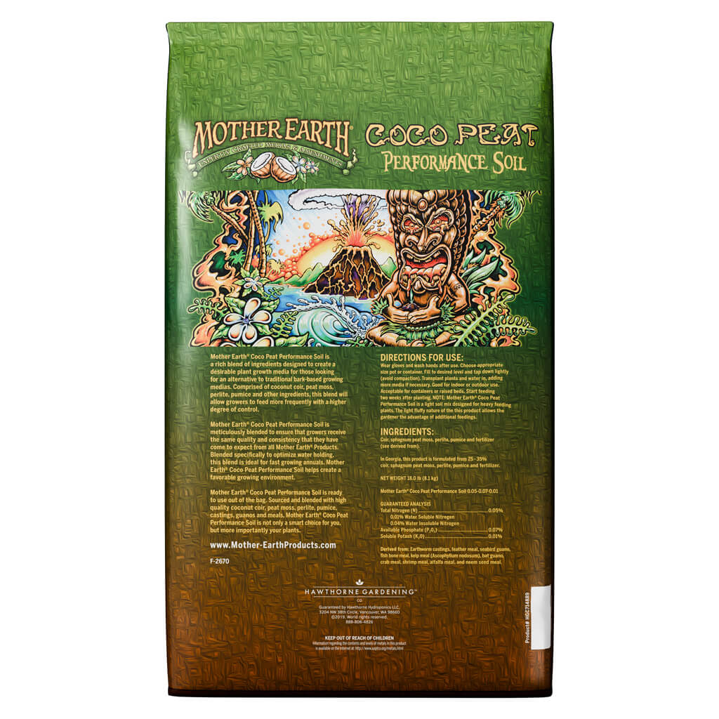 Coco Peat Soil - Optimized Water Holding Capacity