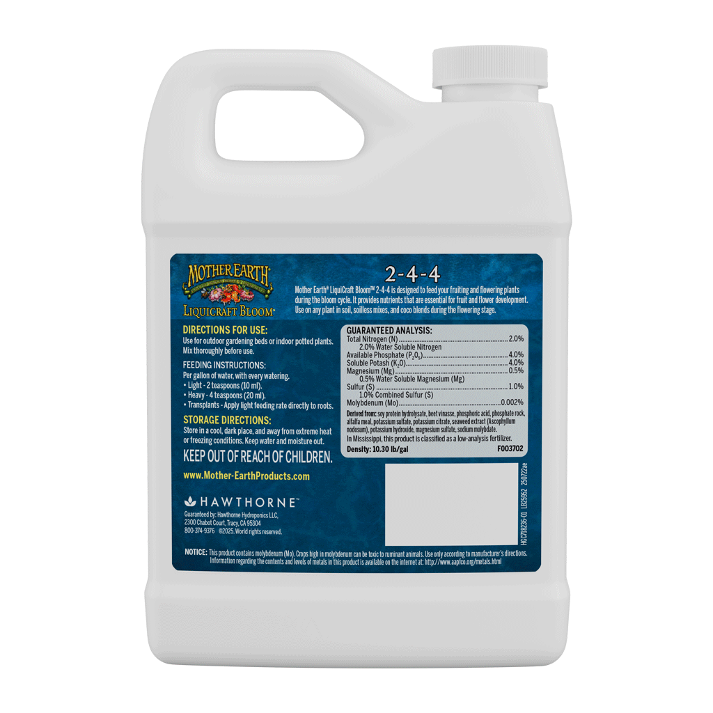 LiquiCraft Bloom Flowering Plant Fertilizer 2-4-4
