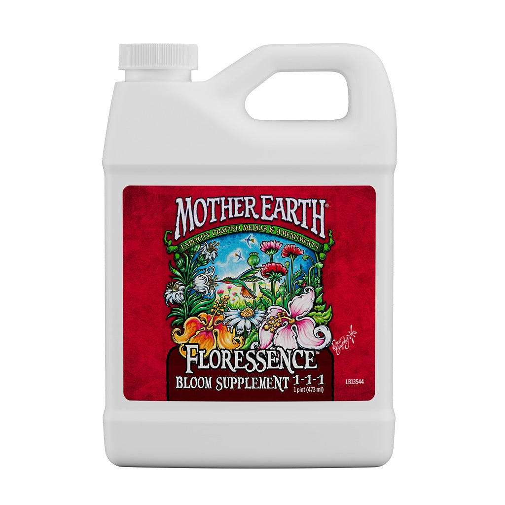 Mother Earth Floressence Bloom Supplement 1-1-1 – Liquid Flowering &amp; Fruit Boost