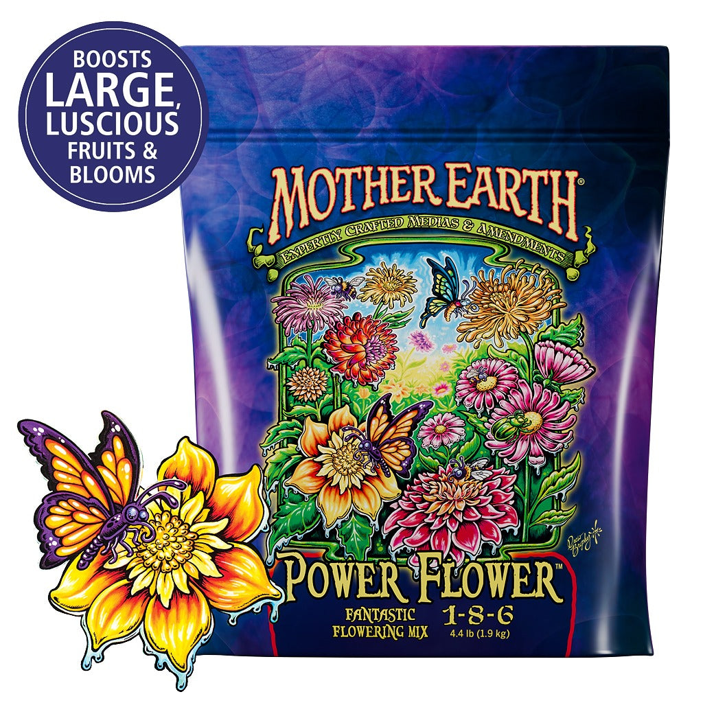 Mother Earth Power Flower 1-8-6 – Flowering Mix Fertilizer