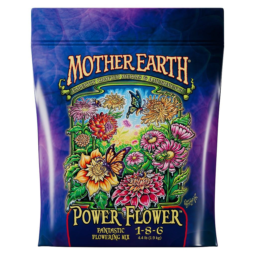 Mother Earth Power Flower 1-8-6 – Flowering Mix Fertilizer