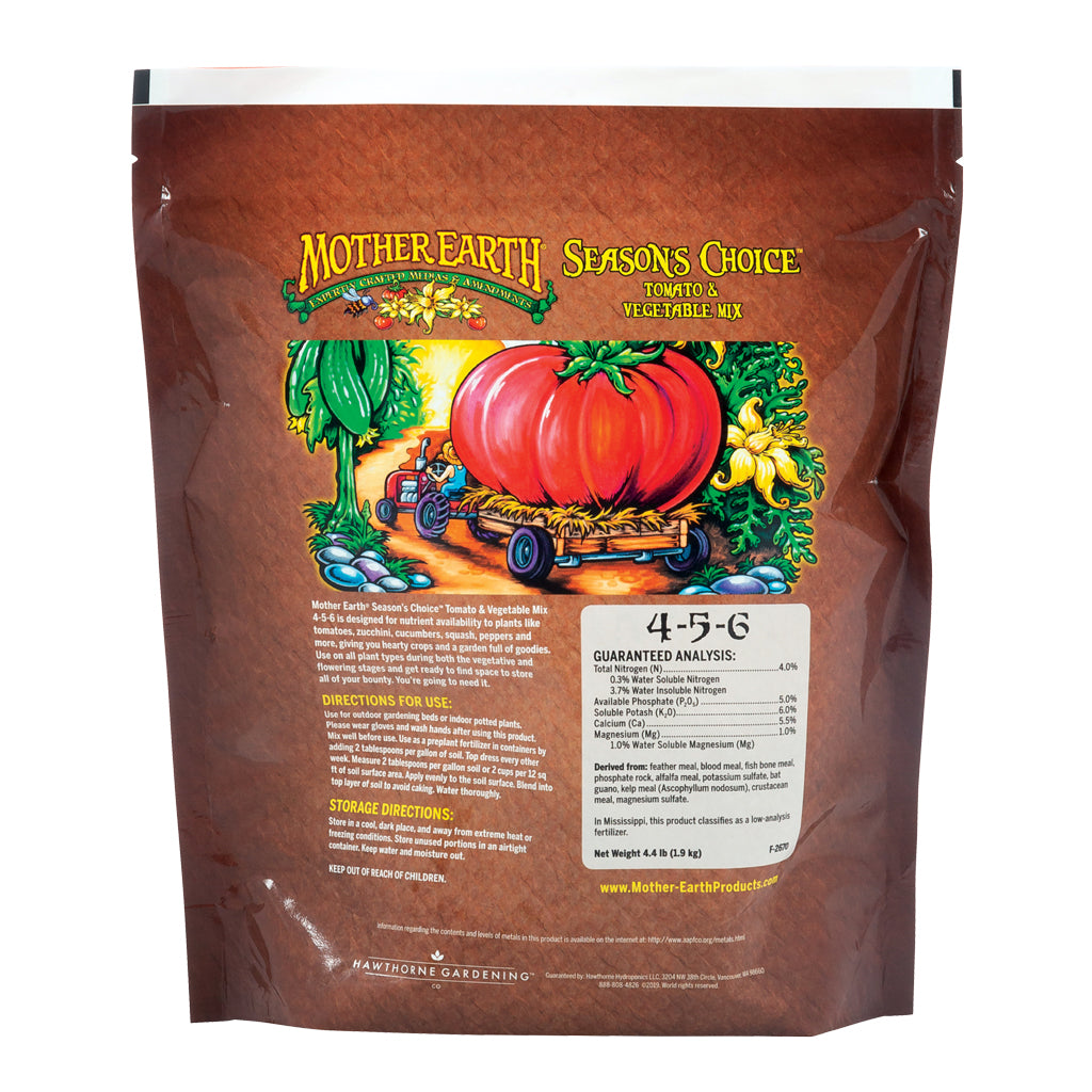 Season’s Choice Tomato &amp; Vegetable Fertilizer 4-5-6