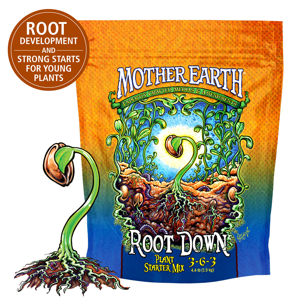 Root Down Plant Starter Mix 3-6-3