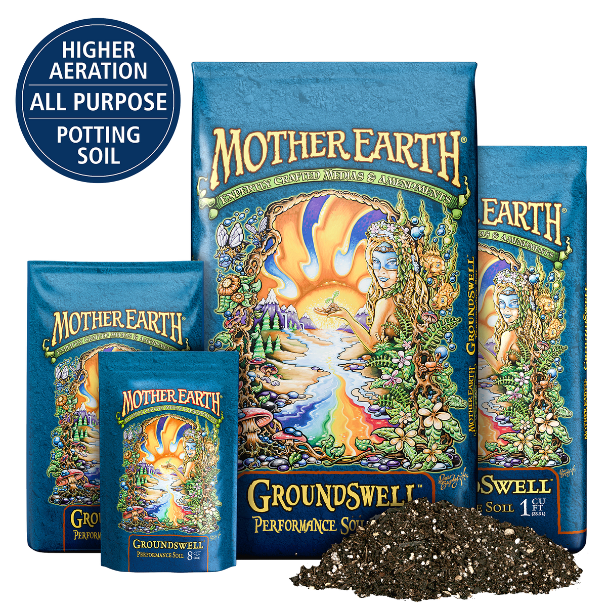 Groundswell Performance Soil- High Aeration Potting Mix